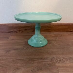 Jadeite Reproduction 10 inch Cake Stand Brand New